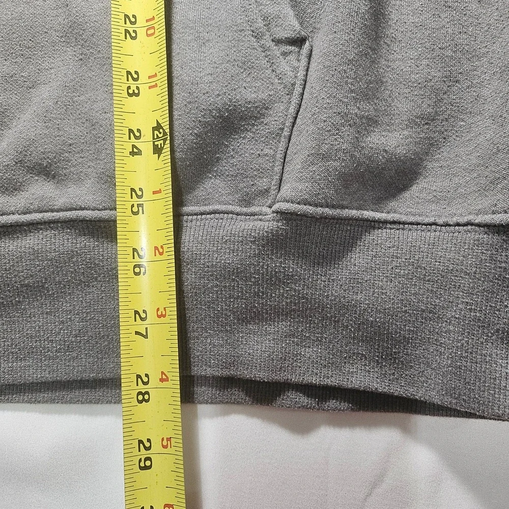The North Face Mens XL Grizzly Bear Logo Graphic Pullover Hoodie Brown Gray